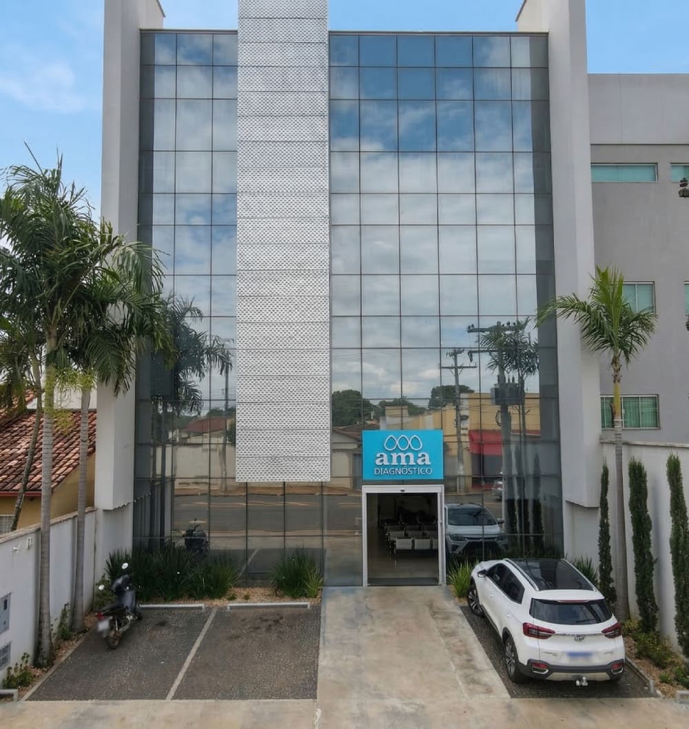 Frente da Clínica Ama Diagnóstico